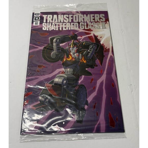 Transformers Shattered Glass Comic Book Flamewar #4 IDW NEW Graphic Novel - Picture 1 of 1